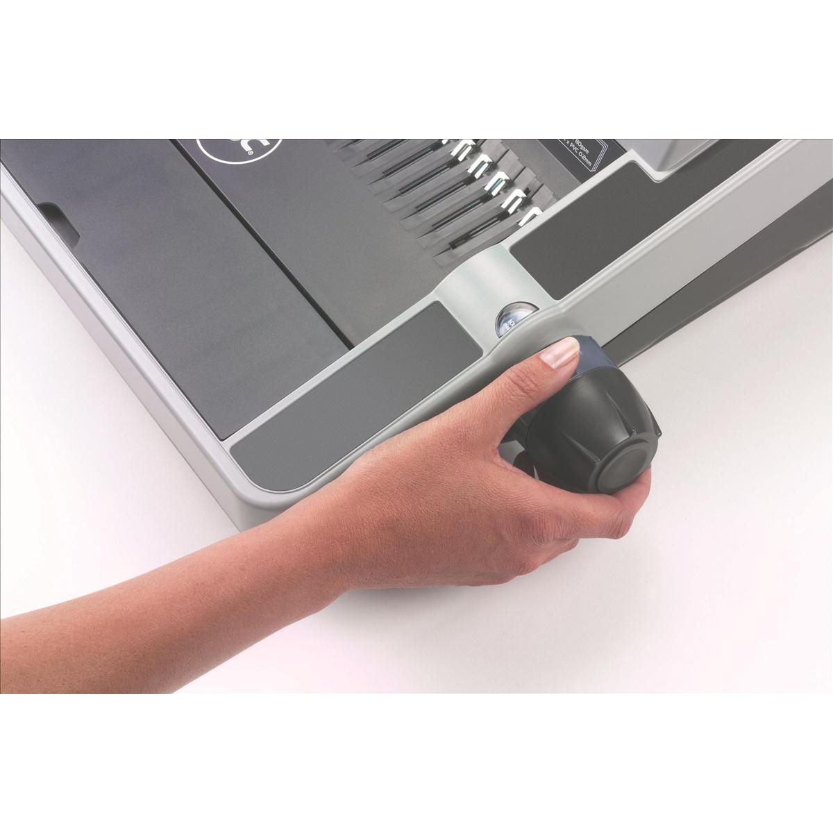 GBC MultiBind 230E Binding Machine Electric Binds Comb and Wire Punches