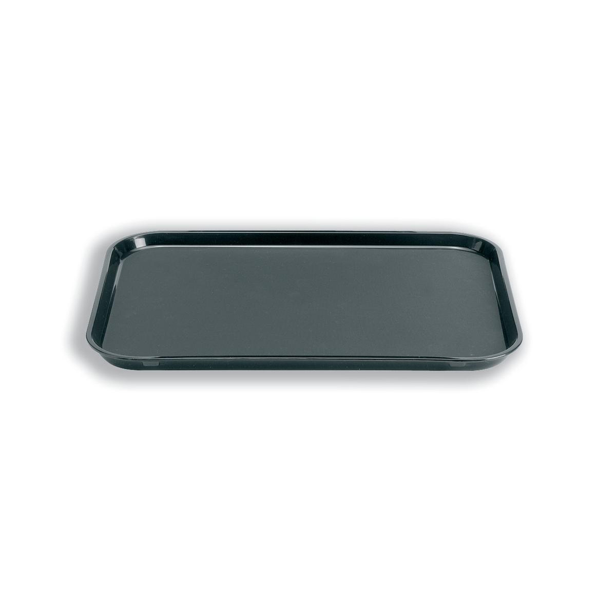 Tray Non Slip Polypropylene Dishwasher Safe W390xd290mm Black 507648 spicers