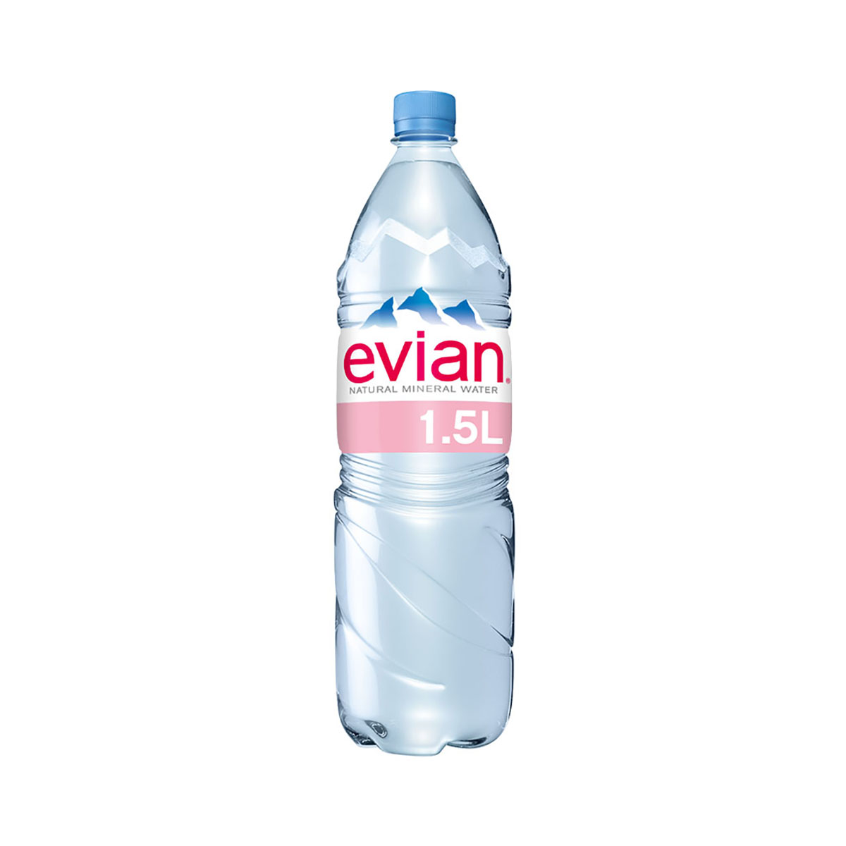 Evian Natural Mineral Water Still Bottle Plastic 1.5 Litre Ref 143136
