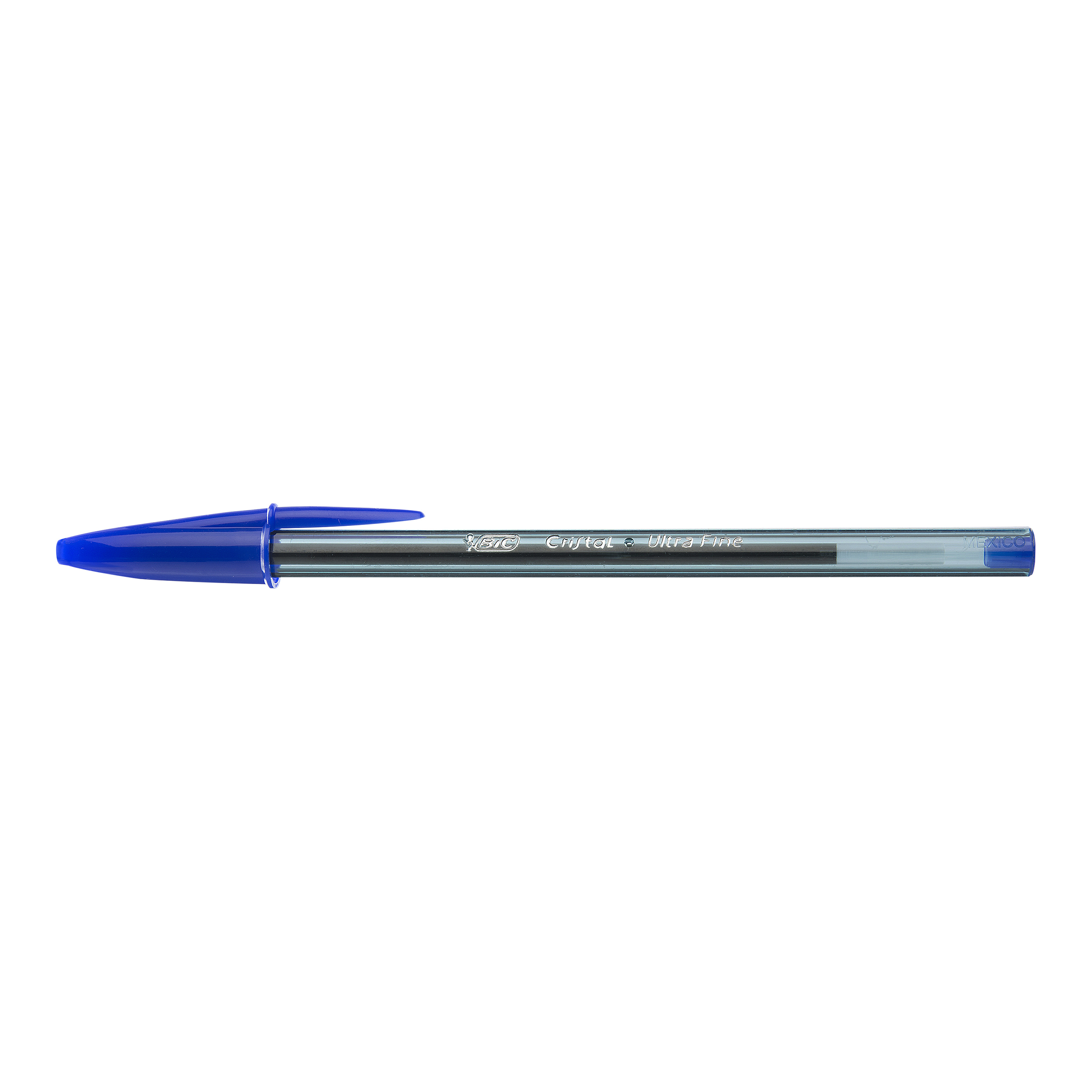 BIC Cristal Exact Ballpoint Pens Ultra Fine 0.7mm Tip Blue Ref 992605