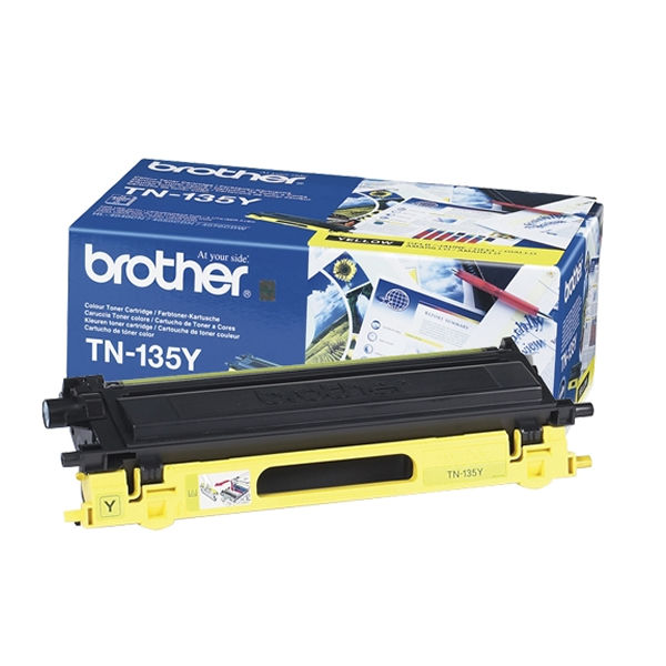 Brother TN-135Y Yellow Toner Cartridge