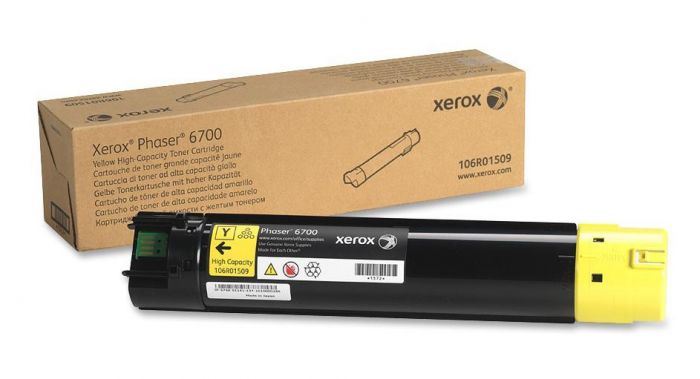 Original Xerox 106R01509 High Capacity Yellow Toner Cartridge