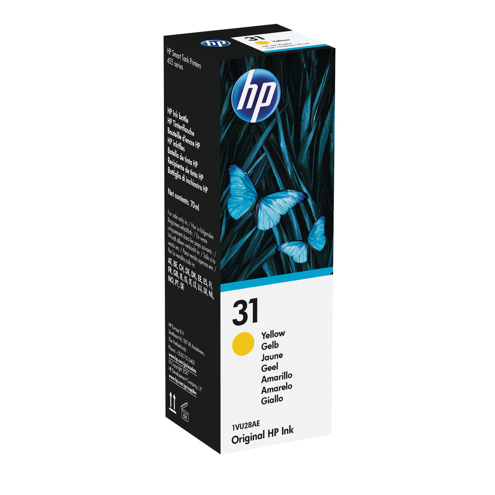 HP 31 Yellow Ink Bottle TonerGiant