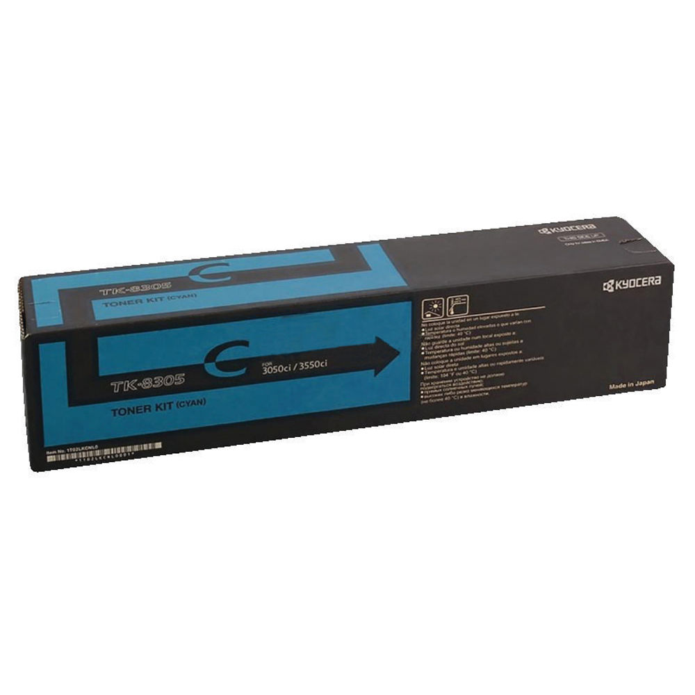 Kyocera TK-8305C Cyan Toner Cartridge