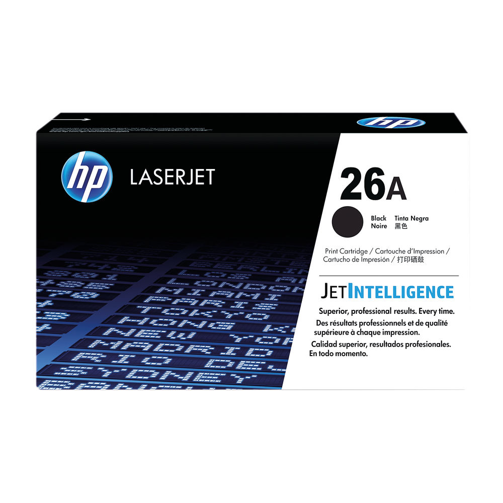 HP 26A Black Toner Cartridge (CF226A) 