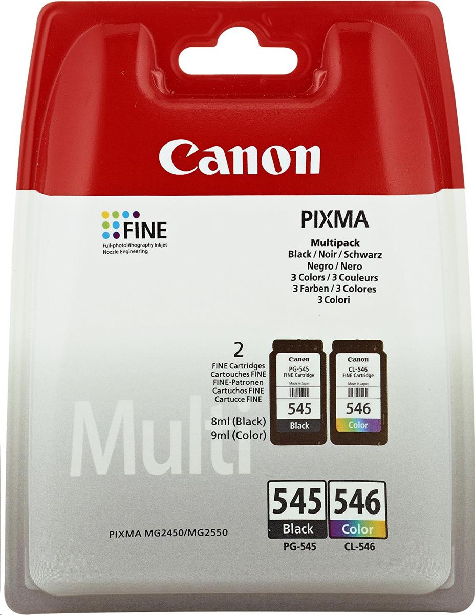 Canon PG-545 / CL-546 Ink Cartridge Multipack