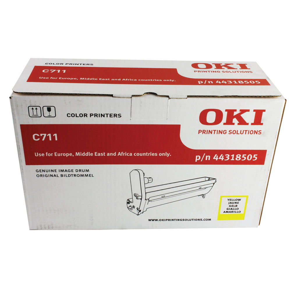 Oki 44318505 Yellow Drum Unit