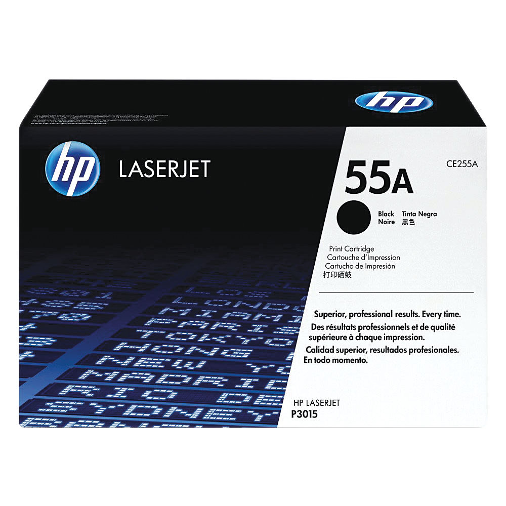 HP 55A Black Toner Cartridge (CE255A)