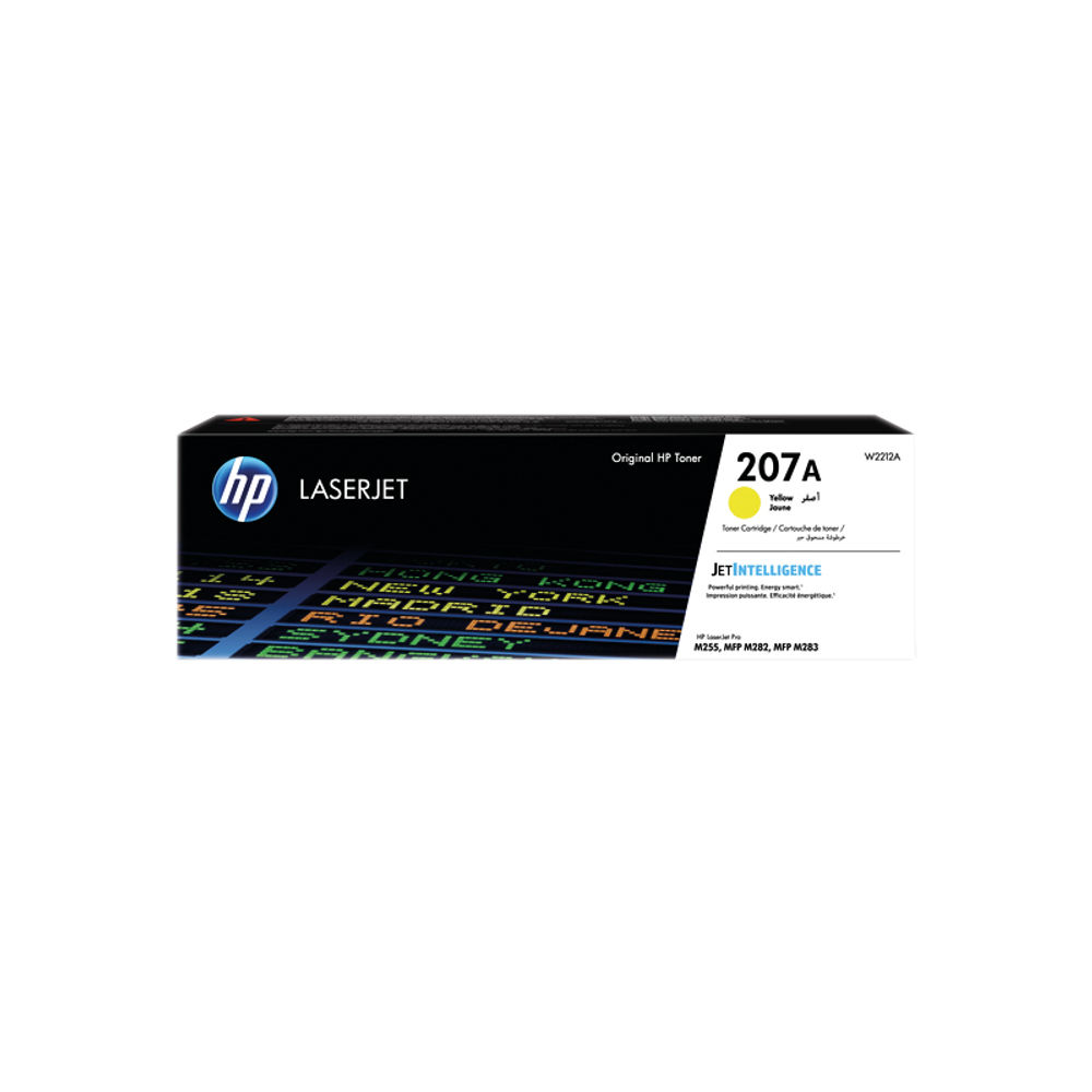 HP 207A Yellow Toner Cartridge (W2212A)