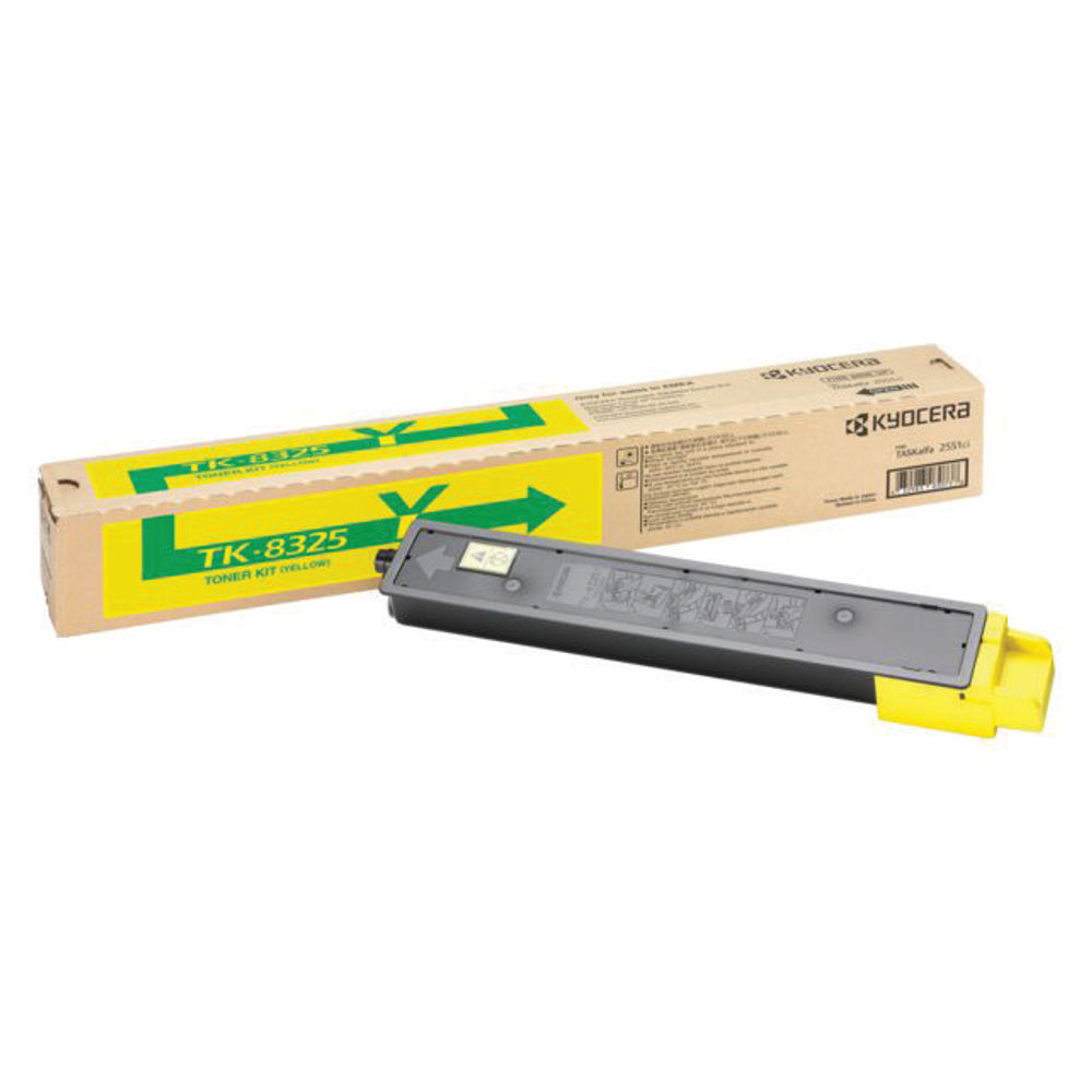 Kyocera TK-8325Y Yellow Toner Cartridge