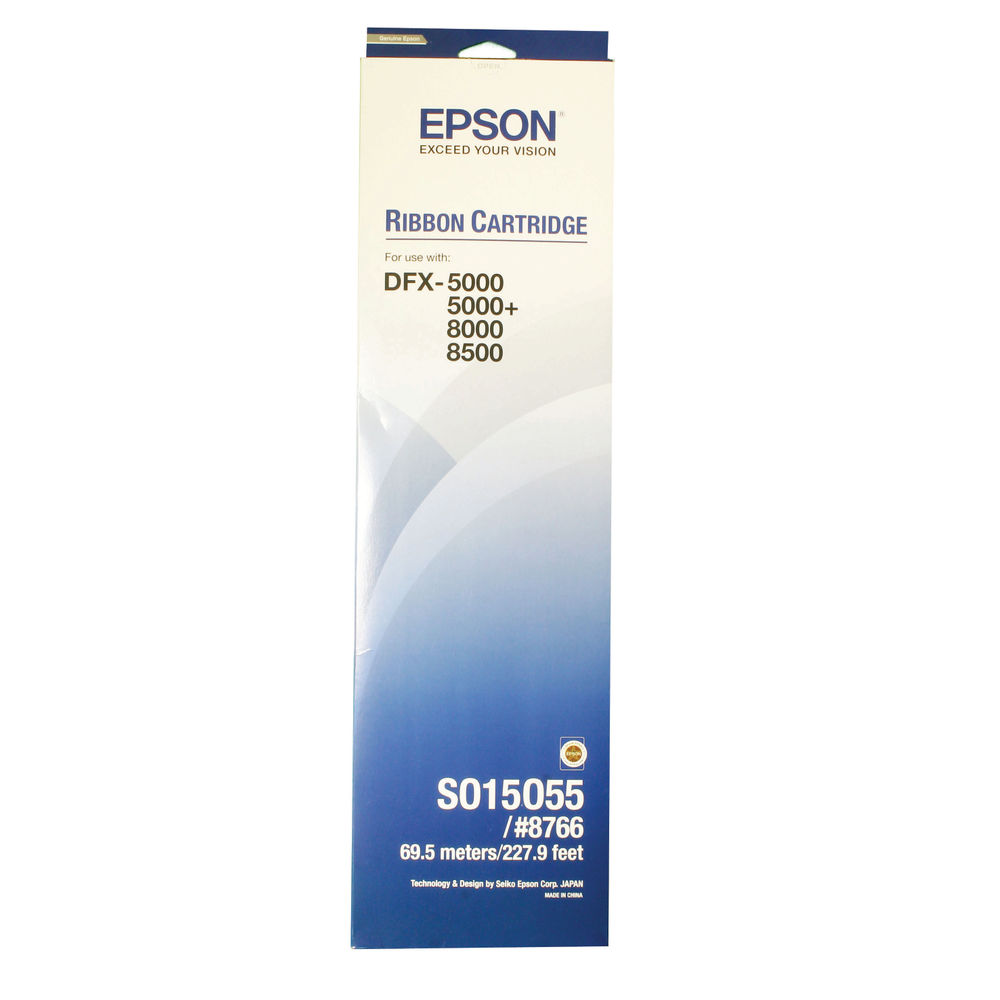 Epson C13S015055 Black Printer Ribbon