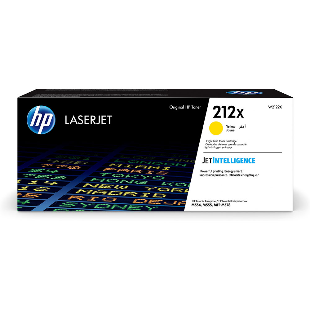 Click to view product details and reviews for Original Hp 212x High Capacity Yellow Toner Cartridge W2122x.