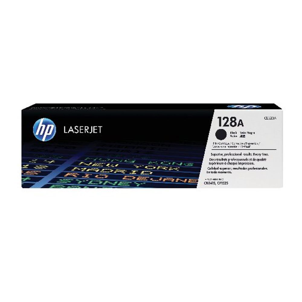 HP 128A Black Toner Cartridge Dual Pack