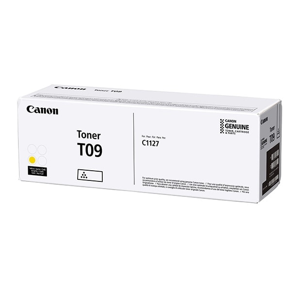 Original Canon T09 Yellow Toner Cartridge