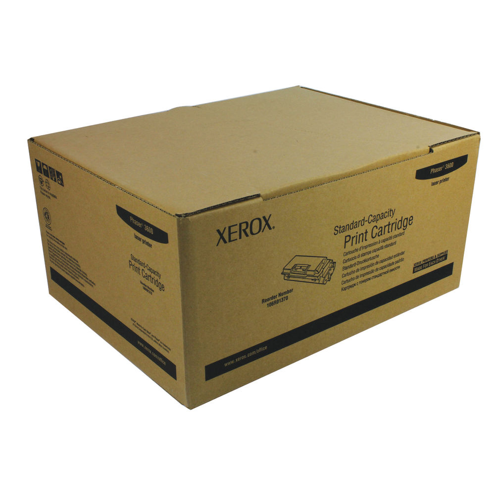 Xerox 106R01370 Black Toner Cartridge 