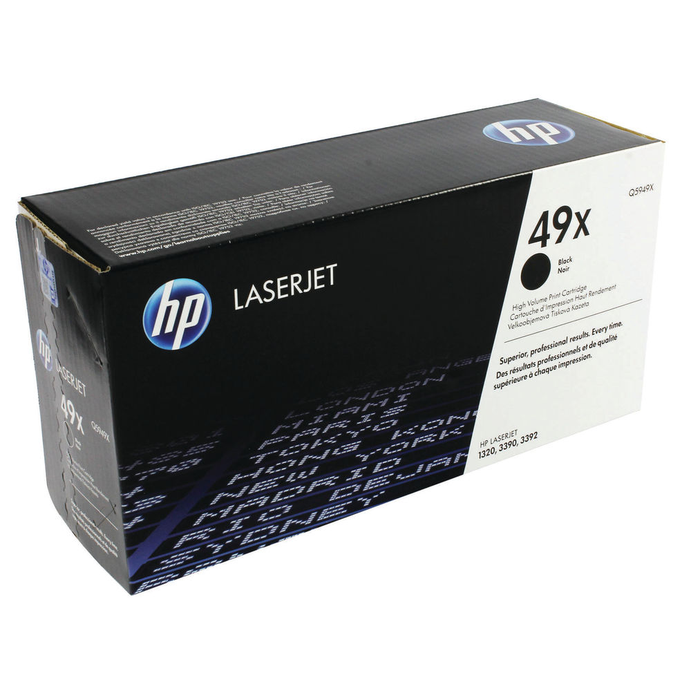 HP 49X Black Toner Cartridge (Q5949X)