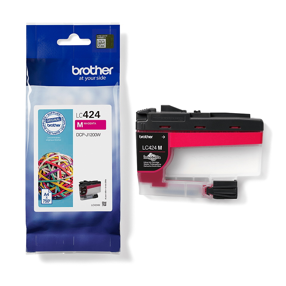 Original Brother LC424M Magenta Ink Cartridge