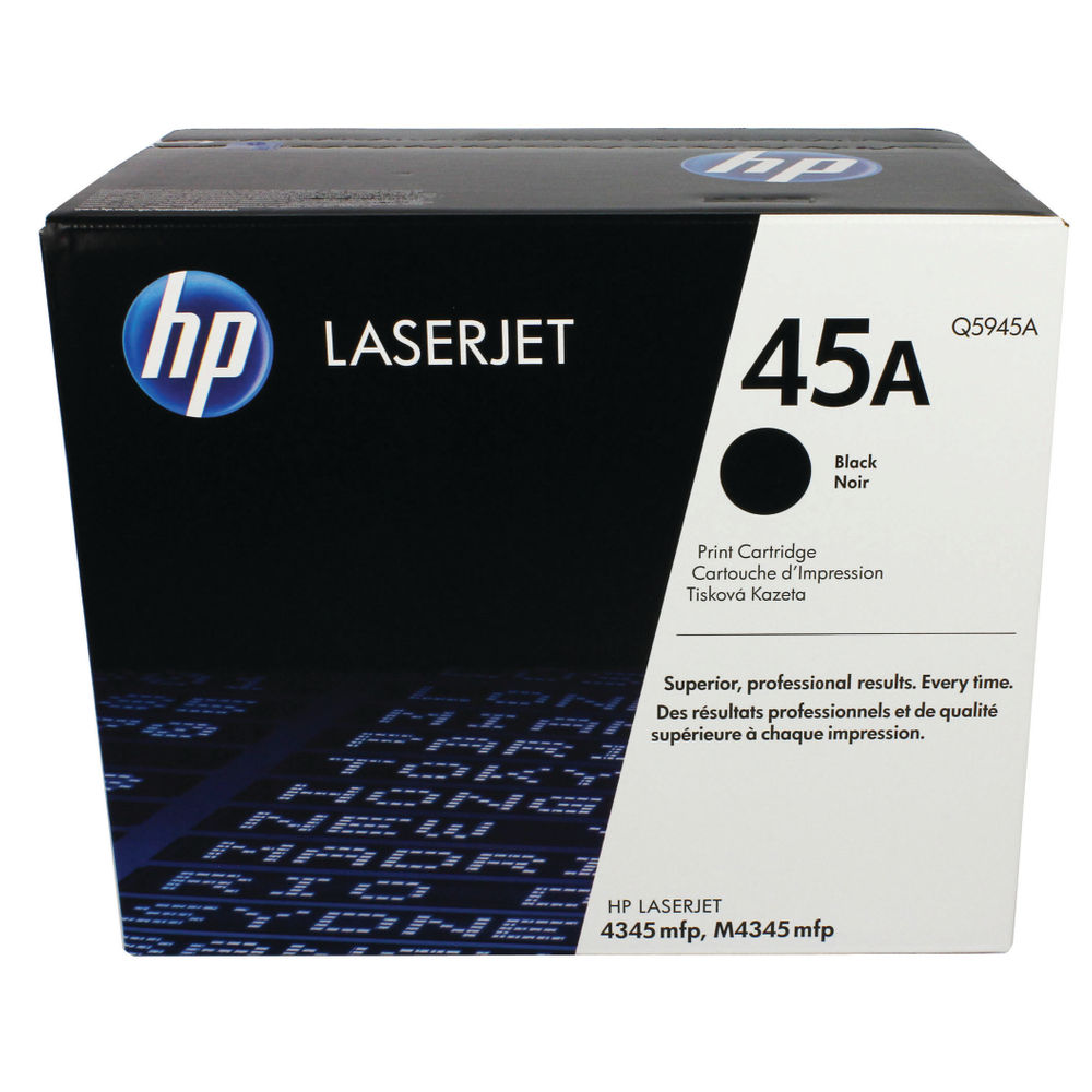 HP 45A Black Toner Cartridge (Q5945A)