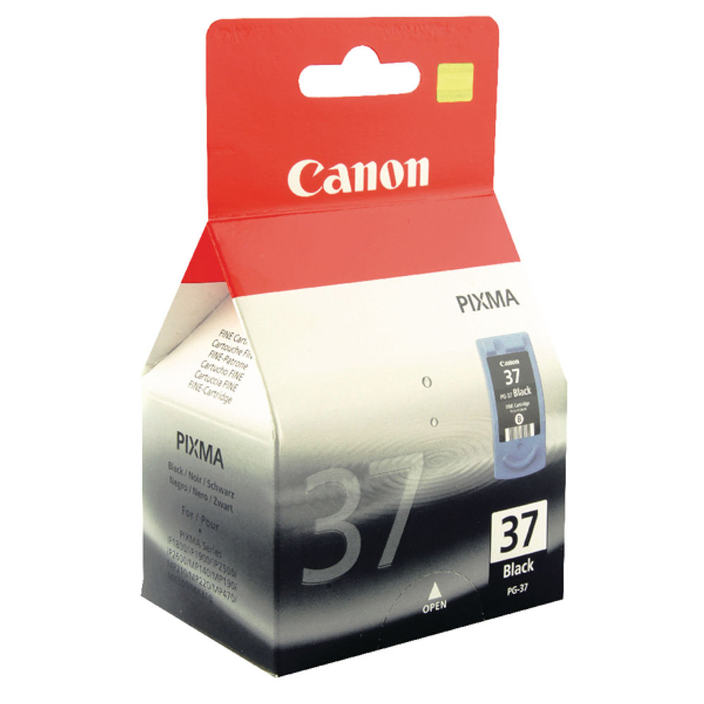 Canon PG-37 Black Ink Cartridge