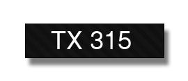 Click to view product details and reviews for Original Brother P Touch Tx315 6mm Gloss Tape White On Black. Click to view product details and reviews for Original Brother P Touch Tx315 6mm Gloss Tape White On Black.