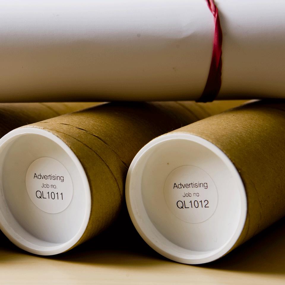 Original Brother DK11218 Round Labels (24mm)