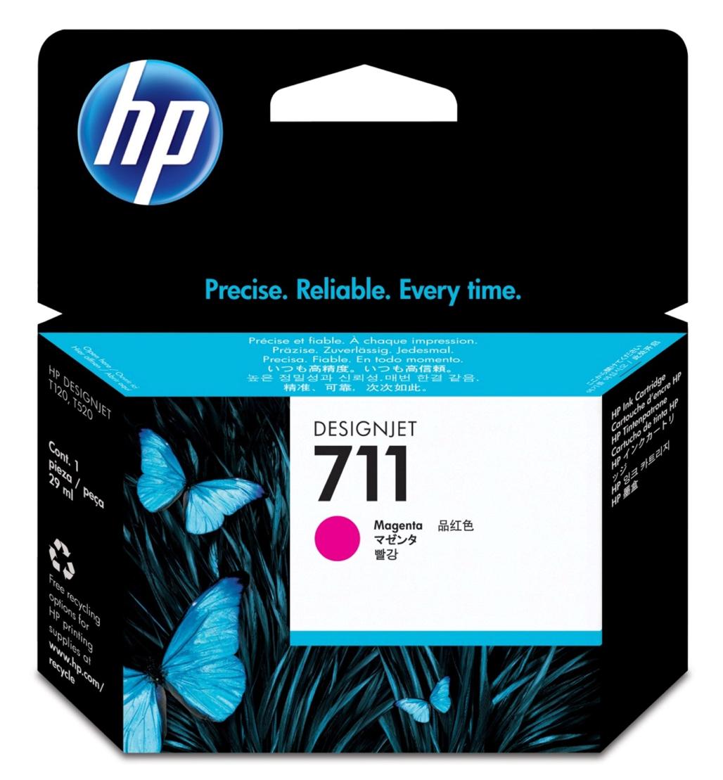 HP No. 711 Magenta Ink Cartridge (3 Pack) 