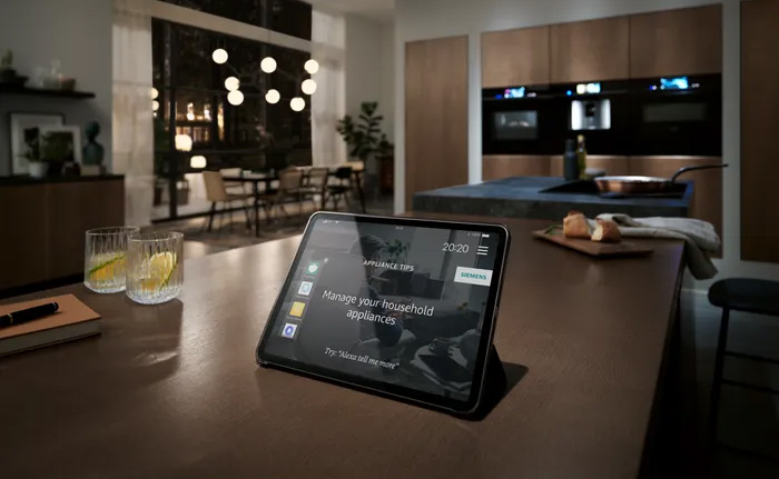Home Connect-appen visar tillagningsprogram och notiser i mobilen