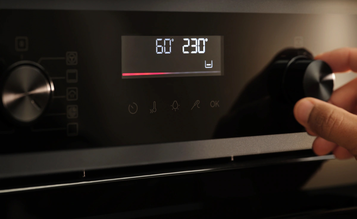 EXPlore-display med LED och touchknappar