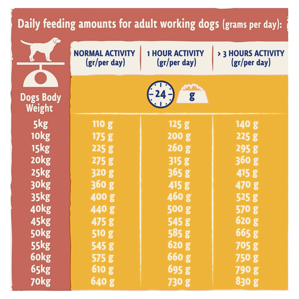 PURINA BETA Working Dog Dry Dog Food with Chicken