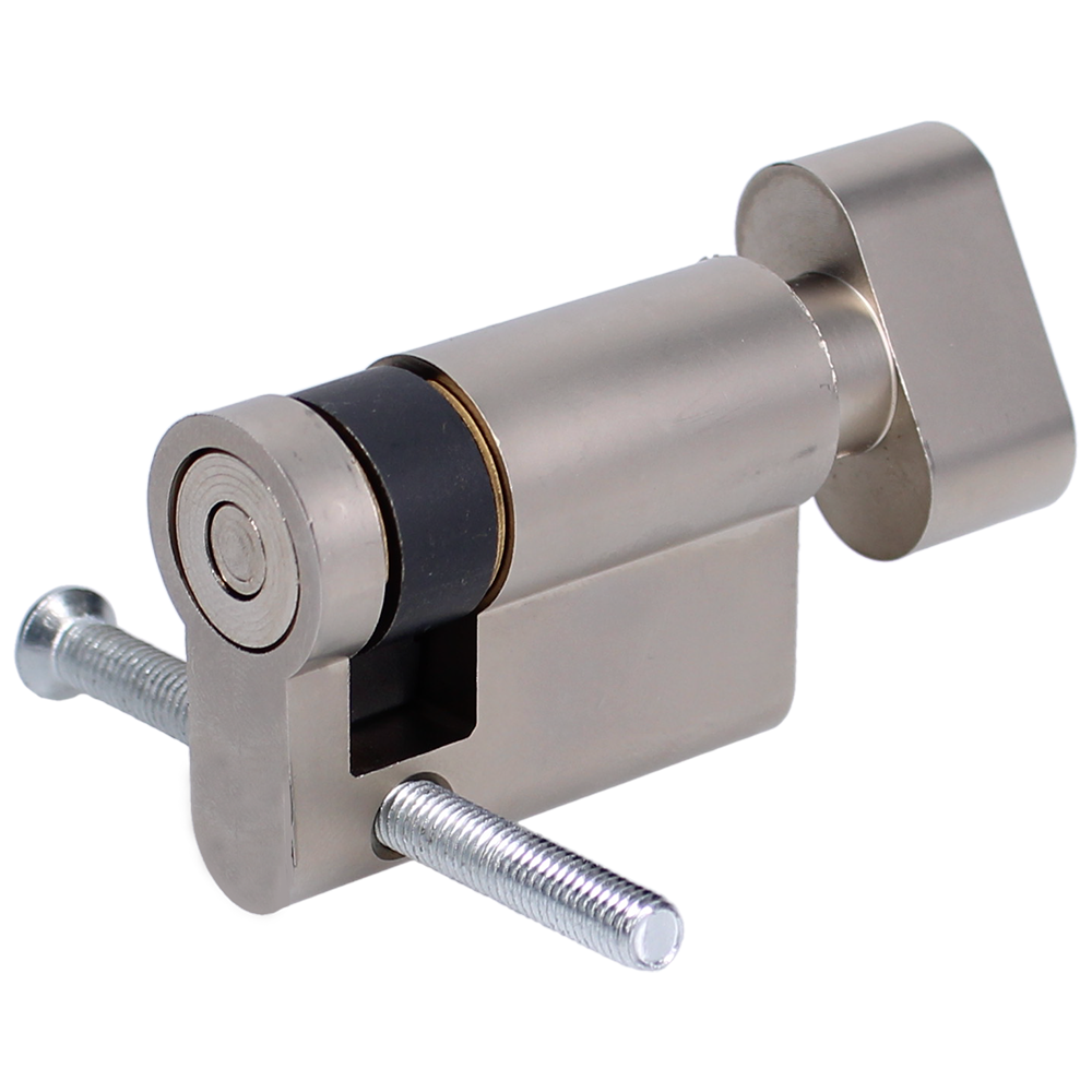 ASEC VITAL Blind Thumbturn Half Euro Dual Finish Cylinder With Adjustable Cam - 40mm (30/10)