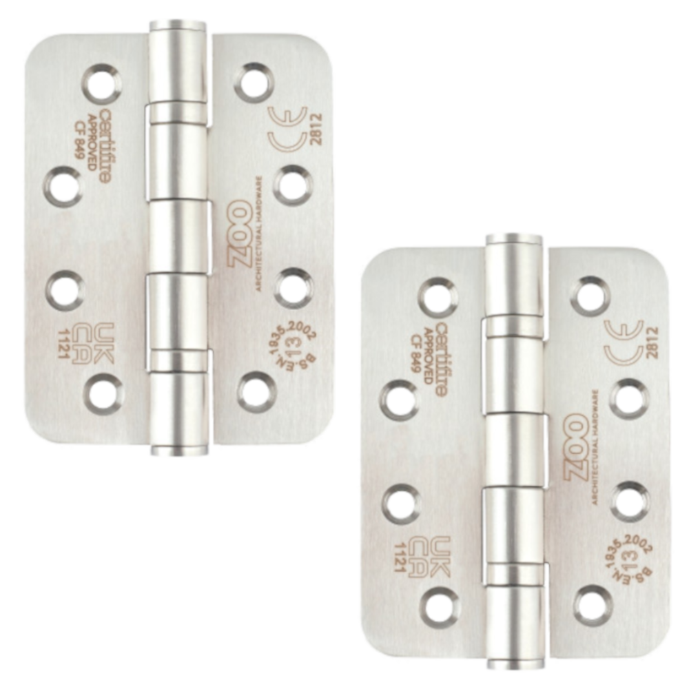 ZOO Ball Bearing Hinge ZHSS243 Grade 13 Certifire/CE/UKCA