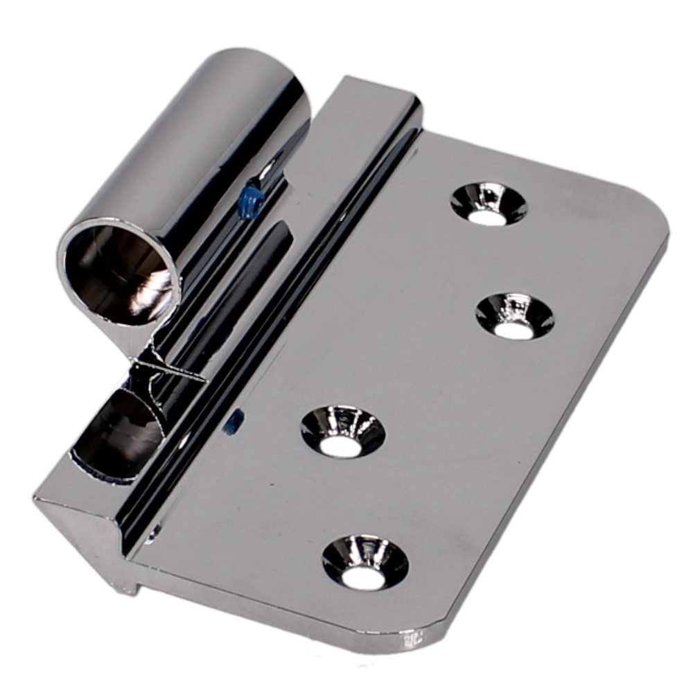 ERA Challenger Hinge Component For Composite & Timber Door - Flag (Chrome)