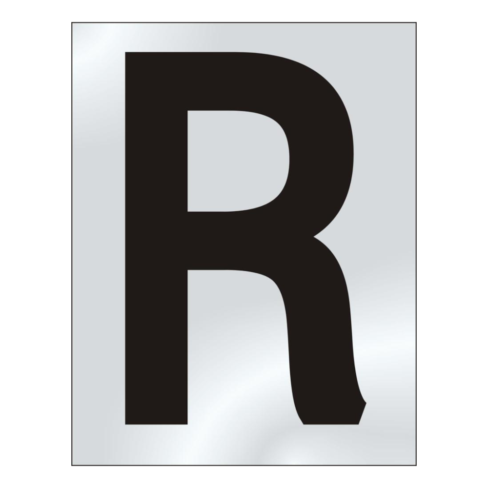 75mm %27R%27 Text CP Visi 75mm %27R%27 Text CP Visi