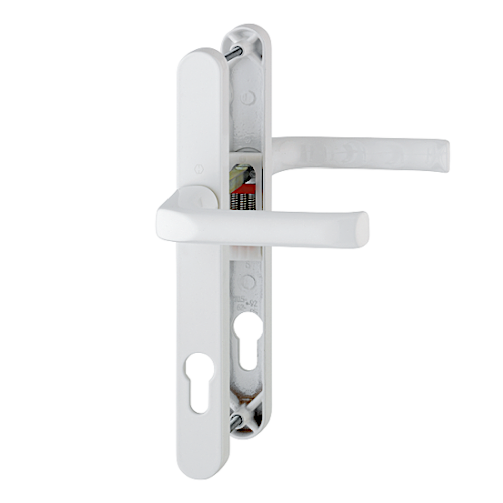 HOPPE UPVC Lever Door Furniture 1710/3623N - 92mm Centres White Boxed