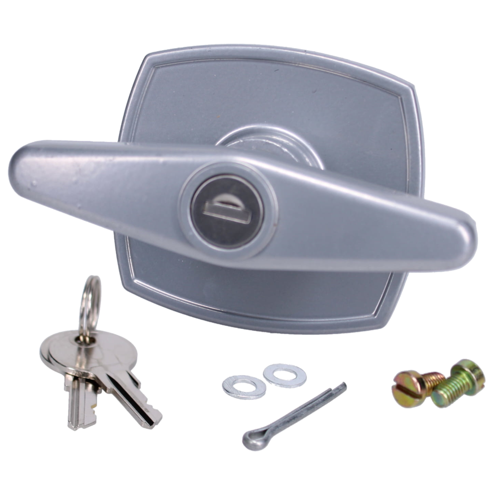 BIRTLEY BIR0030 T Locking Garage Door Handle Rear Fixing