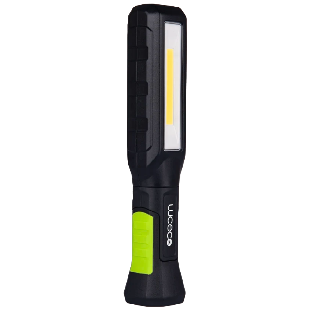 LUCECO 5W 600 Lumen Rechargeable LED Tilt & Twist Torch With USB-C Power Bank
