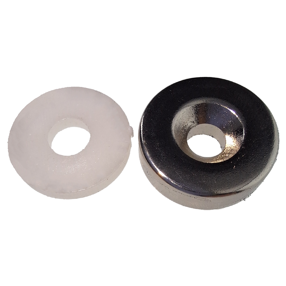 MACO Round Magnet With Screw Hole 16mm