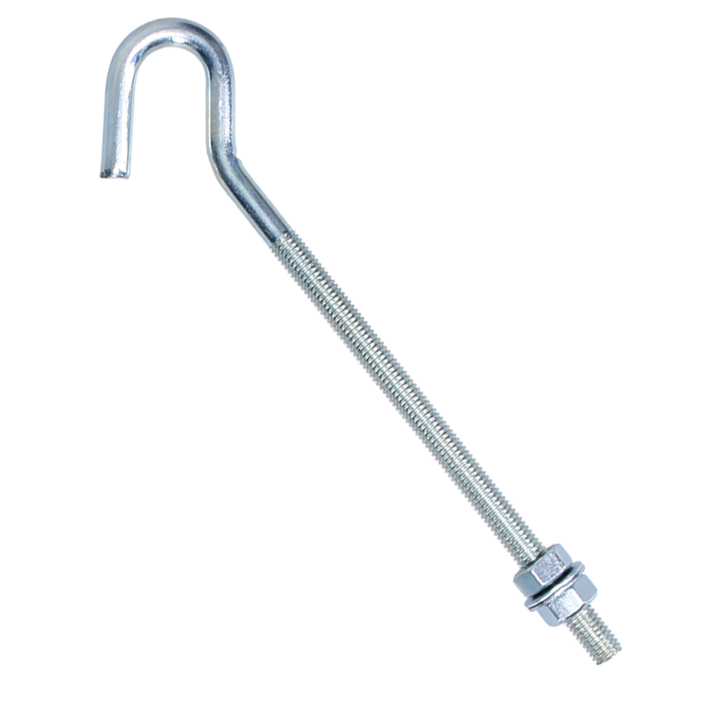 Garage Door Straining Screw For Anchor Bracket - 8mm x 185mm
