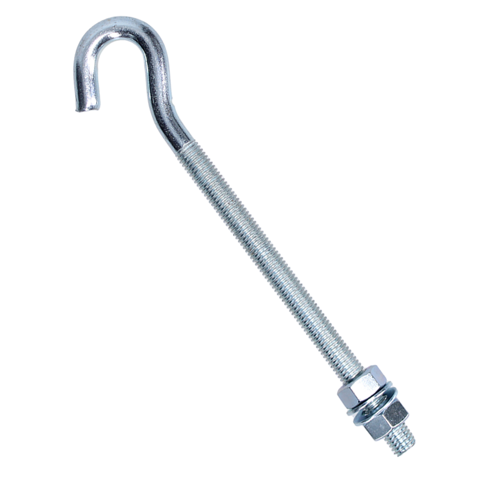 Garage Door Straining Screw For Anchor Bracket - 12mm x 225mm