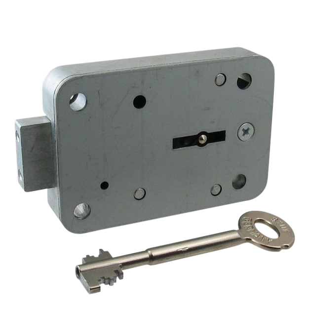 STUV Double Bitted Safe Lock - 60mm Key