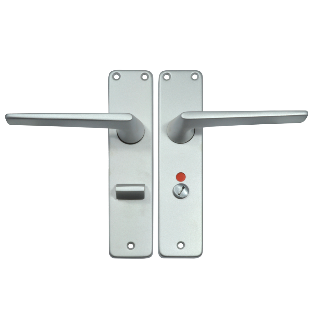 Anodised Silver Bathroom LH Anodised Silver Bathroom LH