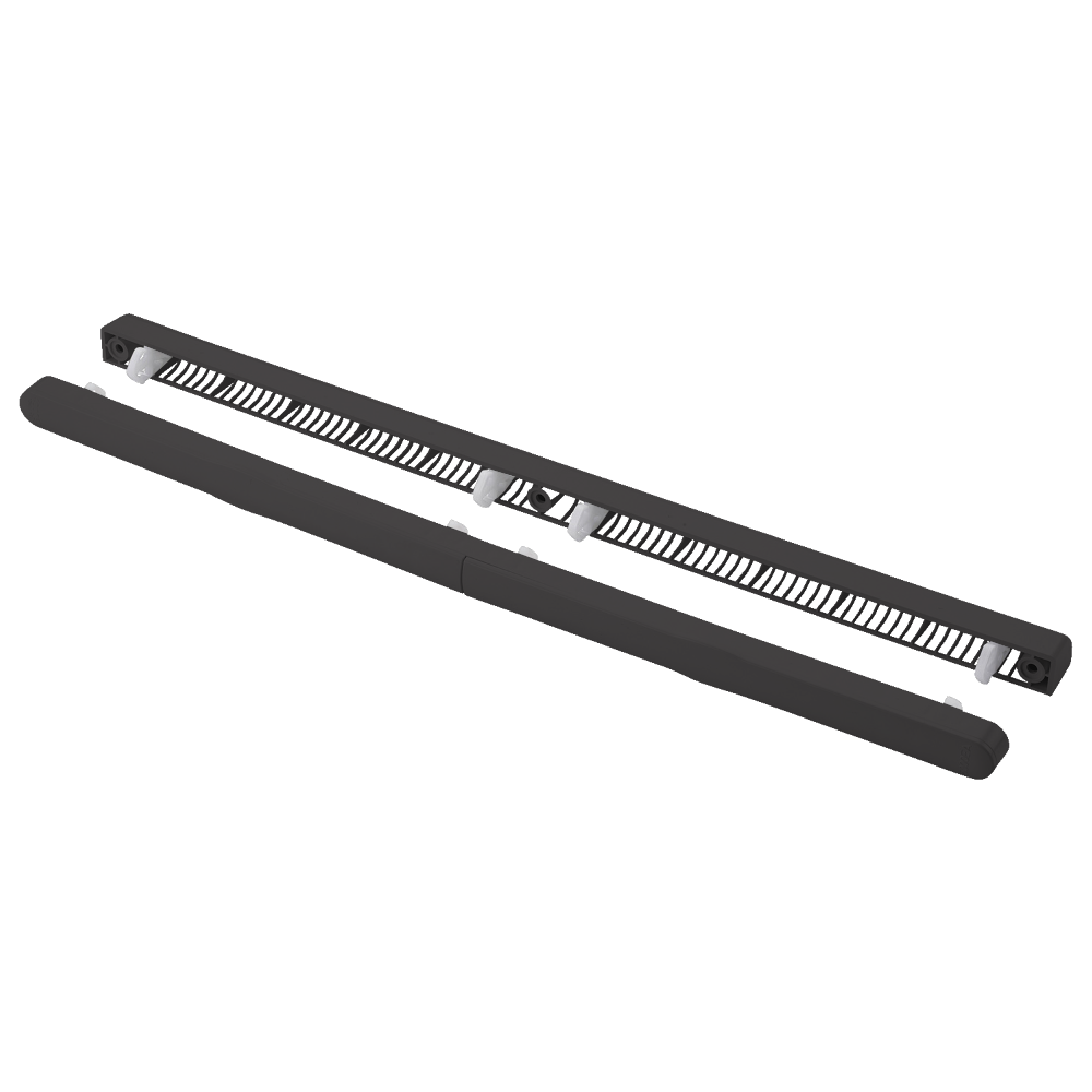 ERA Retro Fit Trickle Vent Internal & External Set 5000 - Brown