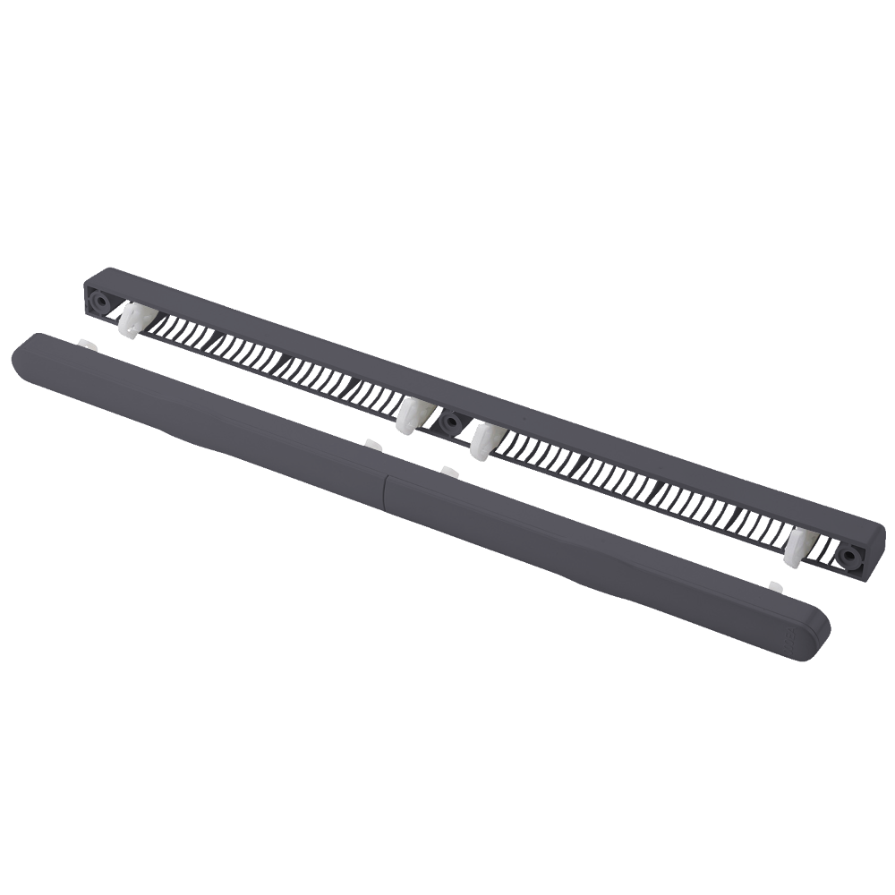ERA Retro Fit Trickle Vent Internal & External Set 4000 - Anthracite Grey