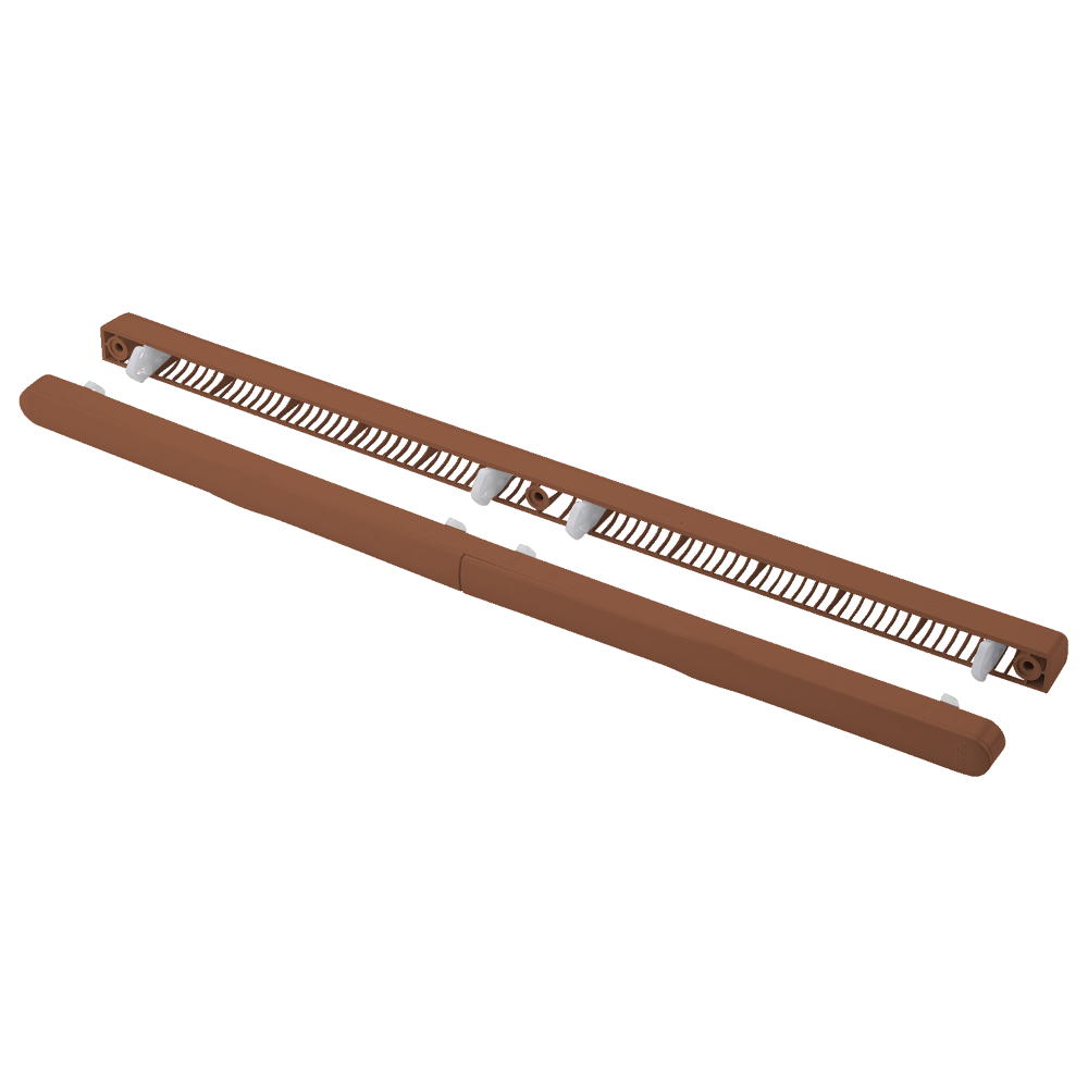 ERA Retro Fit Trickle Vent Internal & External Set 5000 - Golden Oak