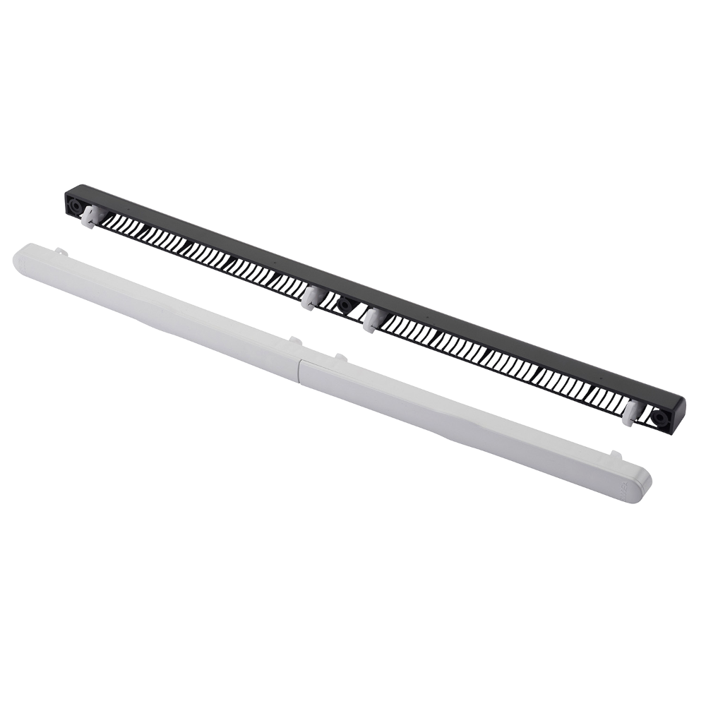 ERA Retro Fit Trickle Vent Internal & External Set 5000 - White (Internal) / Anthracite Grey (External)