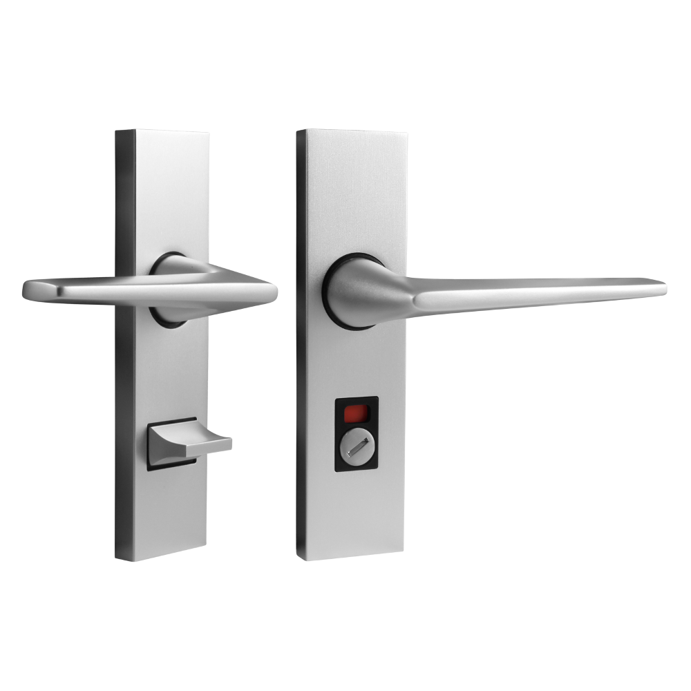 Anodised Silver Bathroom LH Anodised Silver Bathroom LH