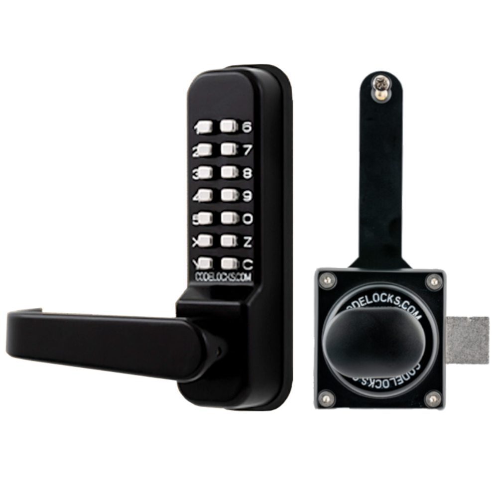 CODELOCKS CL400 / CL405 Marine Grade Digital Gate Lock With Surface Latch - CL400 Marine Surface Gate Latch