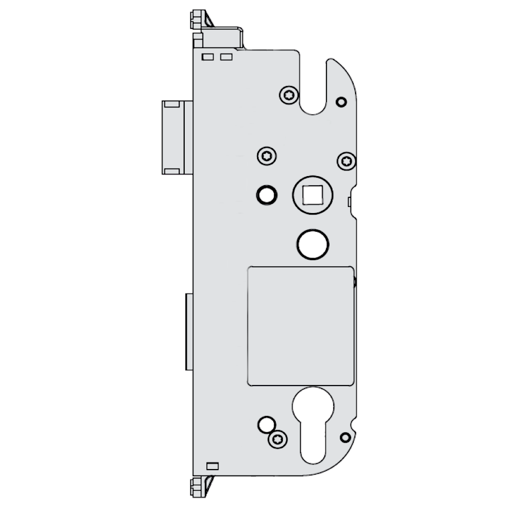 GU Secury Gearbox Only Keywind - 55/92 Gearbox Only