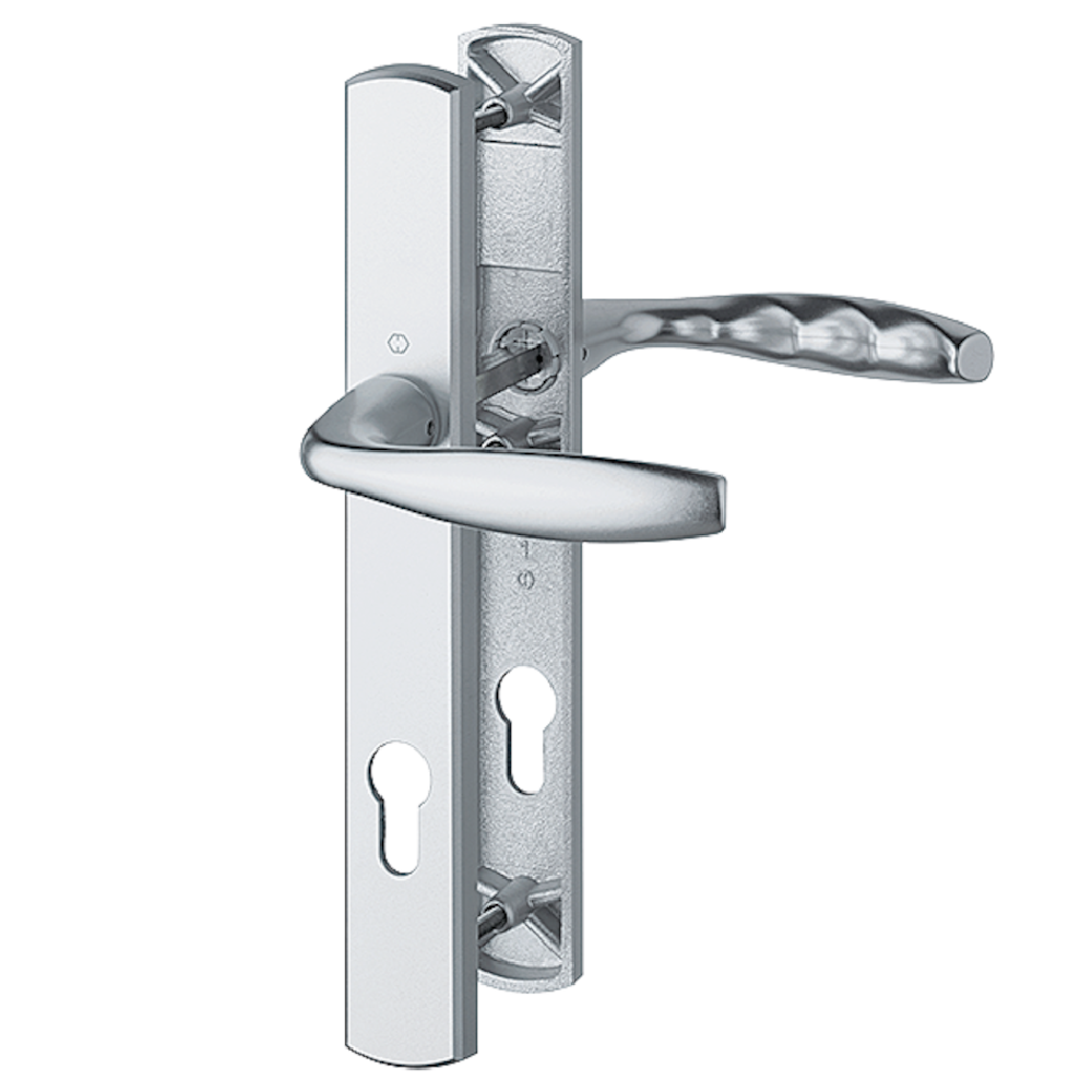 HOPPE New York 92PZ 3 Hole Fix Lever Furniture 1810/3816N - Silver