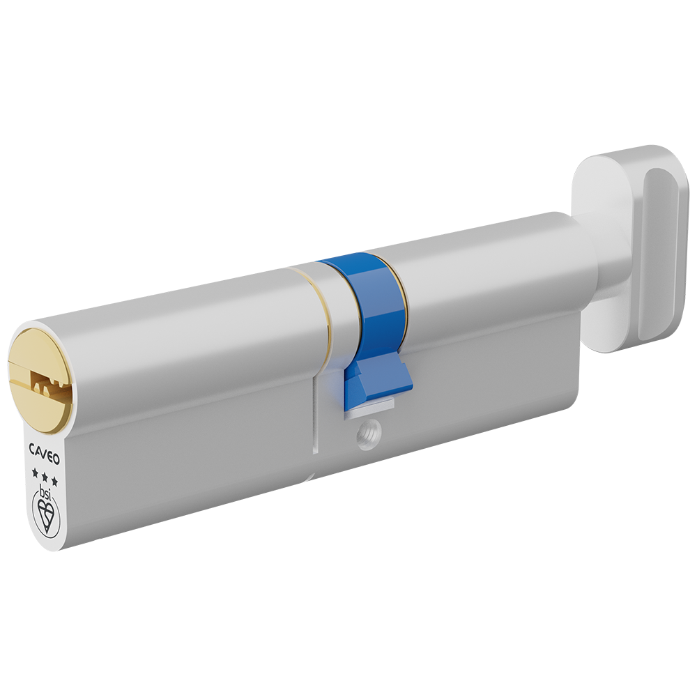 CAVEO TS007 3* Key & Turn Euro Dimple Cylinder - 105mm 60(Ext)/45 (55/10/40T) KD